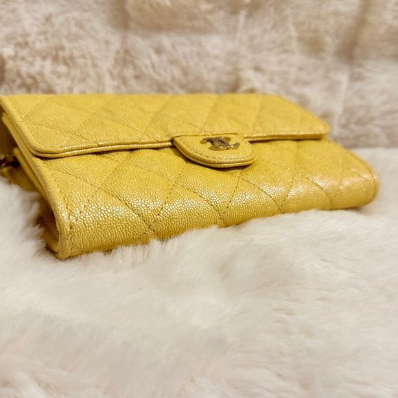 CHANEL Iridescent Caviar Quilted Wallet on Chain Flap Bag - Picture 6 of 15